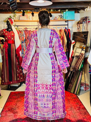 Pink Palestinian Fallahi Thoub