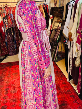 Pink Palestinian Fallahi Thoub