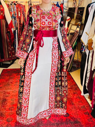 Thobe AlQuds Black & White