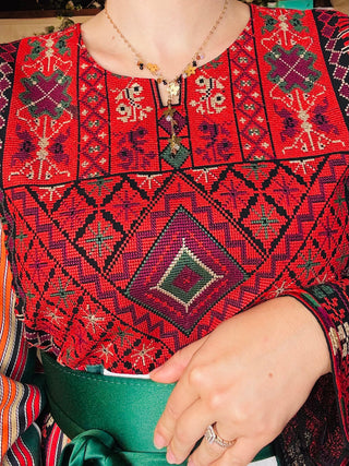 Thobe Majdalawi Tatreez Fallahi Palestine Colors