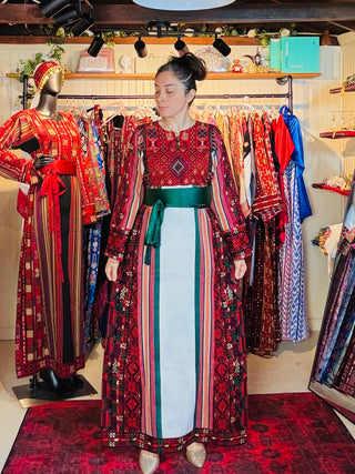 Thobe Majdalawi Tatreez Fallahi Palestine Colors