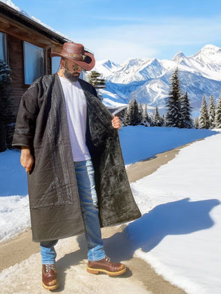 Camel Wool Premium Arabian Traditional Men's Farwa