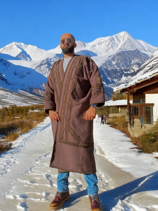 Camel Wool Premium Arabian Traditional Men's Farwa