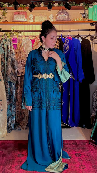 Handmade Luxury Moroccan Kaftan